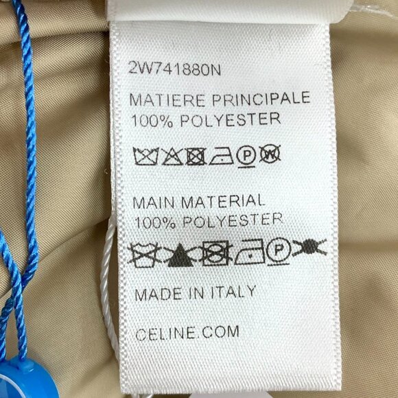 Celine Khaki “Arc de Triomphe” single-breasted sleeveless down vest - Picture 7 of 8